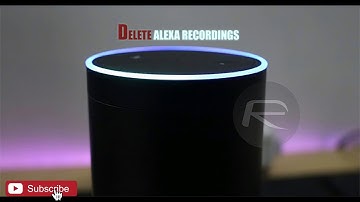 How to listen and delete the conversations recorded by Alexa