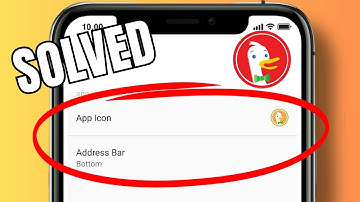 How to customize the app icon in DuckDuckGo