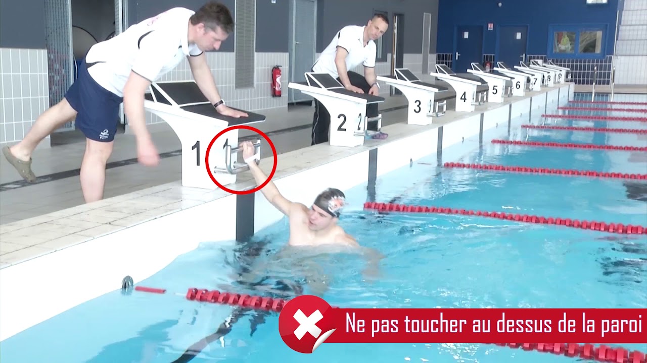 Epreuves sportives du Concours externes de caporal 2018 : Natation 50 m nage libre