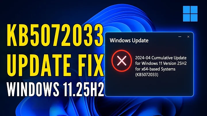 Fix Update KB5072033 Not Installing on Windows 11 Version 25H2 and 24H2 | Complete Working Solution