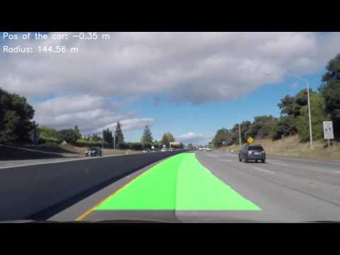 Udacity SDCND. Project: Advanced Lane Lines Detection. Video 2