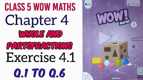 Exercise 4.1 Class 5 Wow Maths