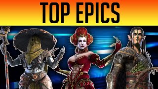 TOP 5 EPICS FOR EACH RAID FACTION! | Raid: Shadow Legends