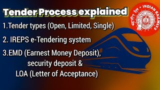 How Does the Railway Tender Process Work Step by Step? Tenders and Contracts in Railways screenshot 4