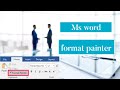 MS word clipboard group|| format painter in ms word