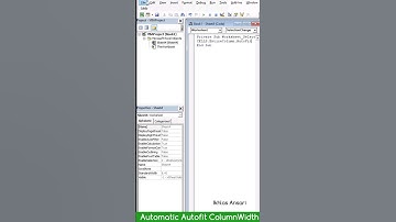 Autofit Column Width Automatically In Excel #shorts #excel #msexcel