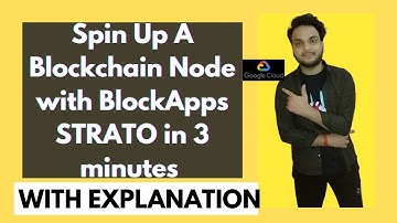 Applied Data: Blockchain|Spin Up A Blockchain Node with BlockApps STRATO in 3 minutes GSP705 #BCW