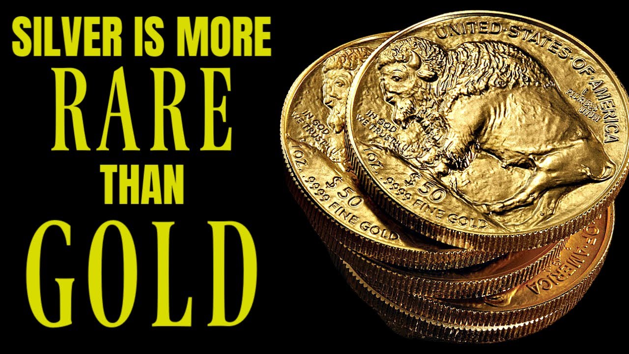 Silver is more RARE than Gold!? YouTube