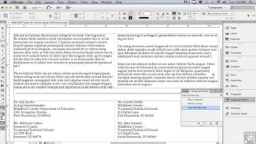 tutorial adobe indesign GREP Styles For Artists