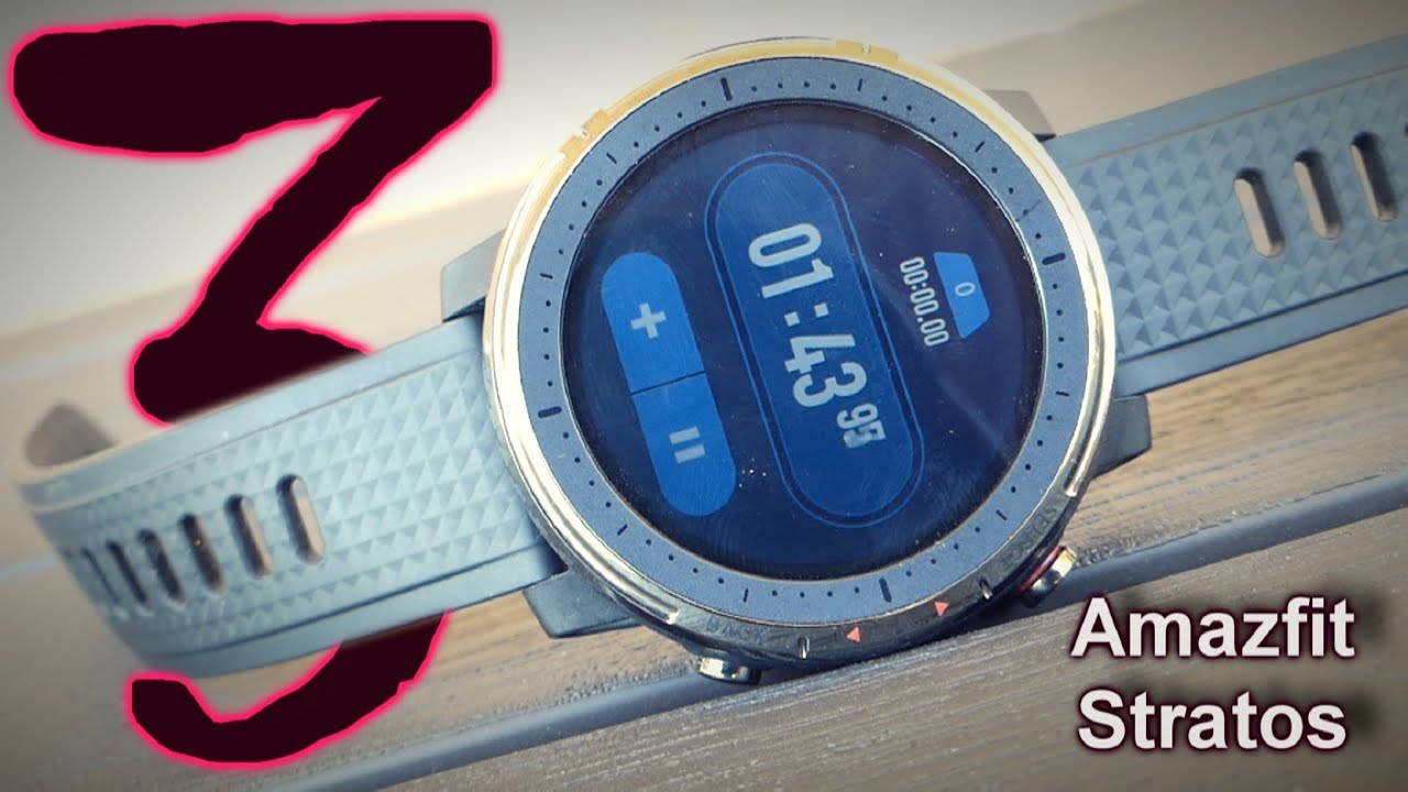 Revisión de Amazfit Stratos 3: ¡el Sportwatch que convence!