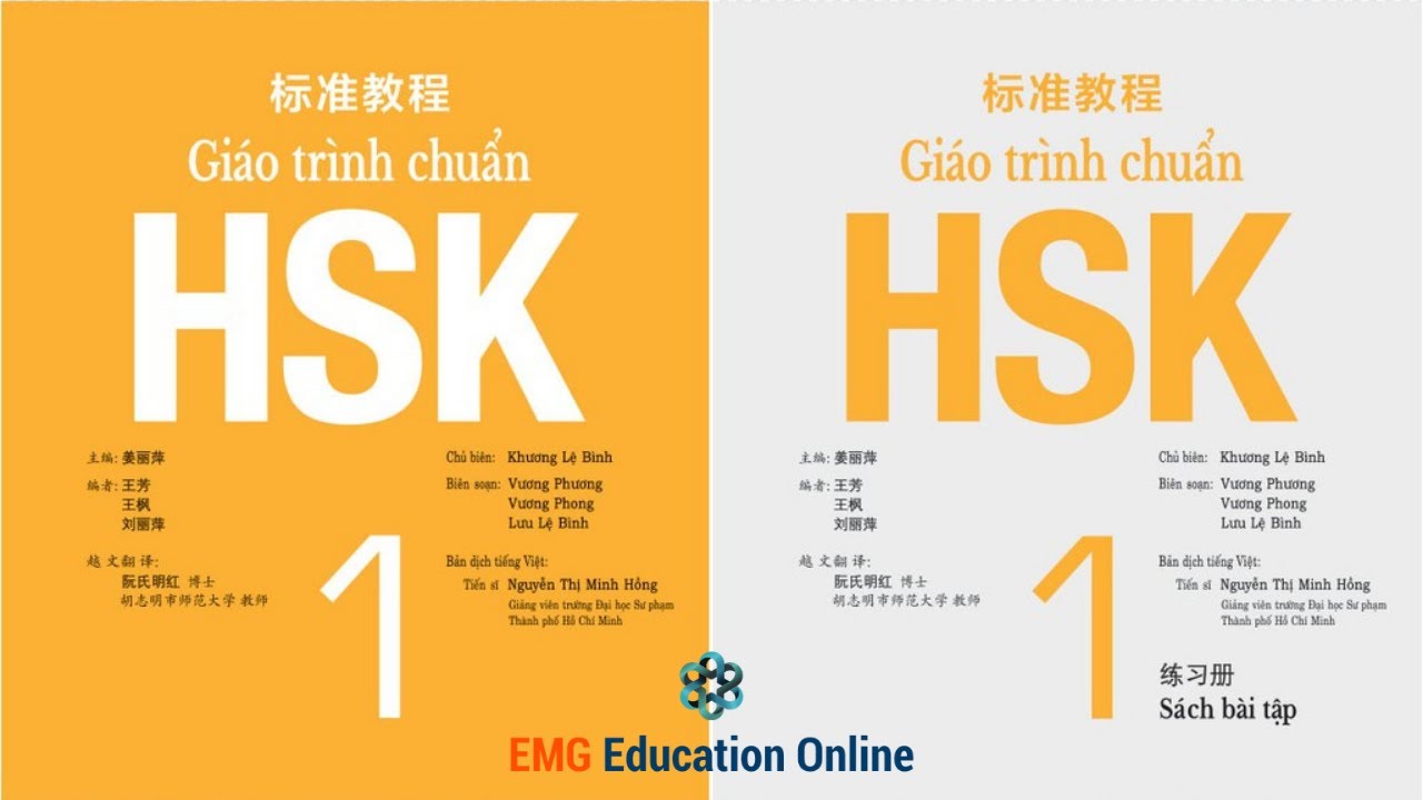 KHÓA HỌC LUYỆN THI HSK 1 ONLINE QUYỂN 1 | BÀI 3 - EMG... - youtube
