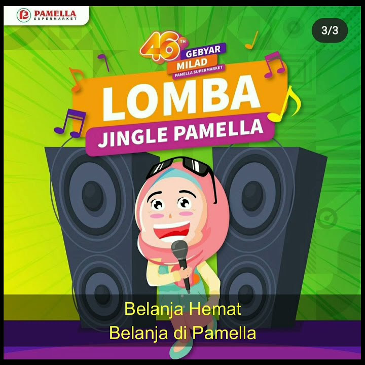 Jingle Pamella Supermarket | Jingle 60detik (Nada Company) #shorts