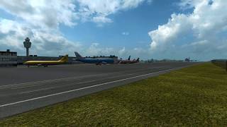 Schiphol Airport Timelapse in Euro Truck Simulator 2