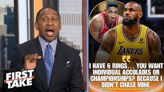 FIRST TAKE | “Pippen’s Team Success Is Greater Than LeBron’s” – Stephen A. on Scottie vs James