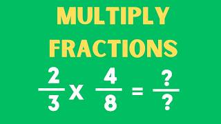 Multiply Fractions : Essential Skill - Reduce then Multiply