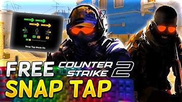 How To Get FREE Snap Tap In CS2! (Null Binds)