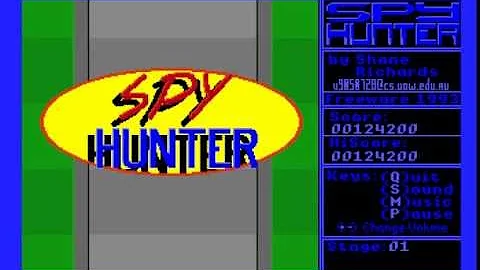 Spy Hunter for the Apple IIGS