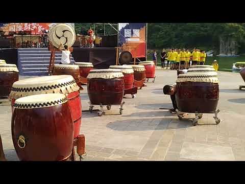 新北市2018國際鼓藝節萬里國中擂鼓隊表演
