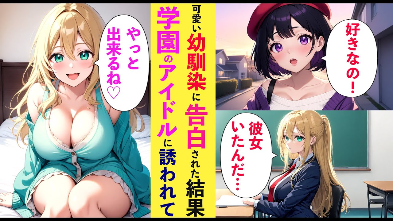 【漫画】経験ゼロの俺が幼馴染に告白された結果、美女「彼女いたんだね」→なぜか悲しそうな顔をしていて…【ラブコメ】