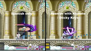 Maplestory Night Walker Jump Attack Comparison