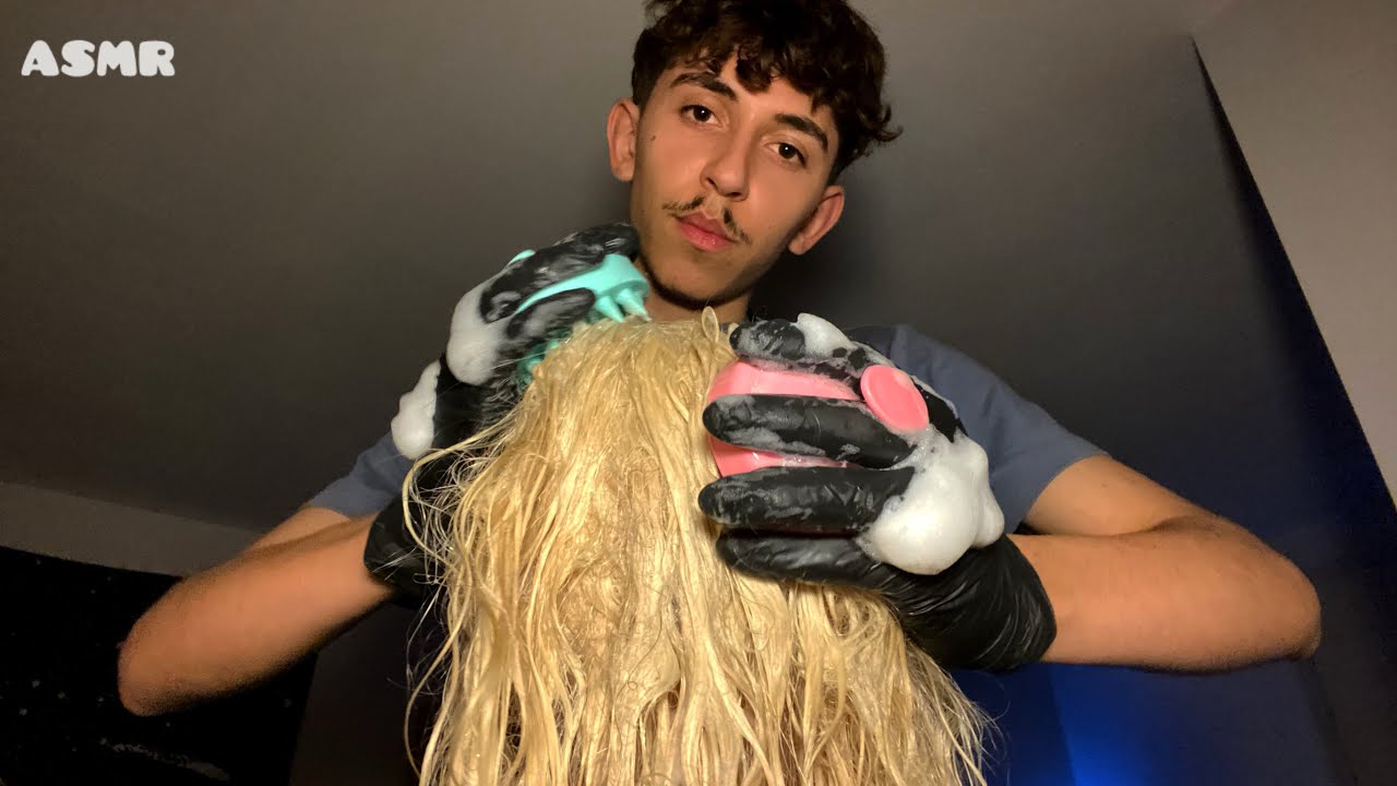 ASMR • Roleplay Coiffure 💆‍♀️ • Shampooing et massage du cuir chevelu 💫😴