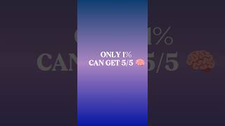 Only 1% Can Get 5/5! 🧠 #Shorts #brainteasers#Quiz #Facts #Trending #Knowledge #GeneralKnowledge