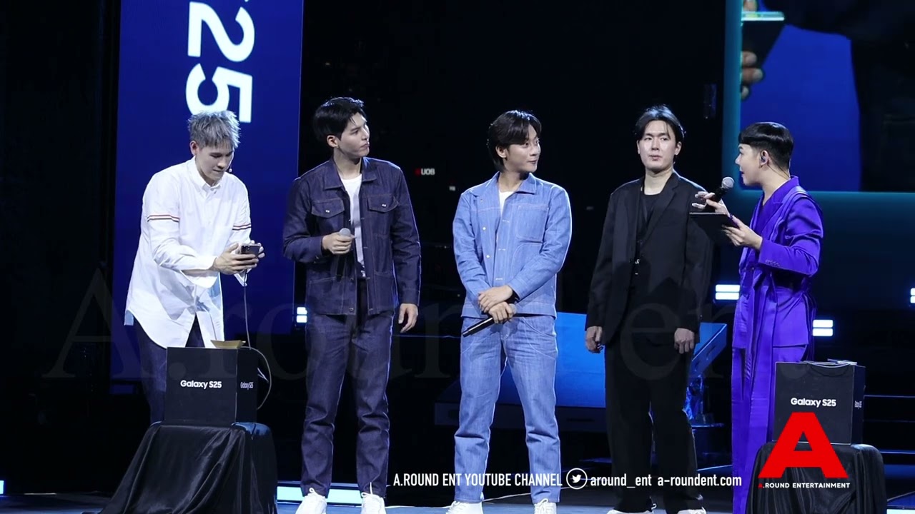 บรรยากาศ“พี่จอง-คัลแลน” พูดคุย ในงาน งานเปิดตัว The new Samsung Galaxy : Here AI Am Music Fest