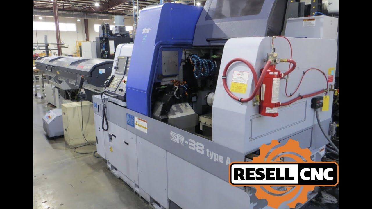 2020 Star SR-38 Type A CNC Lathe - YouTube