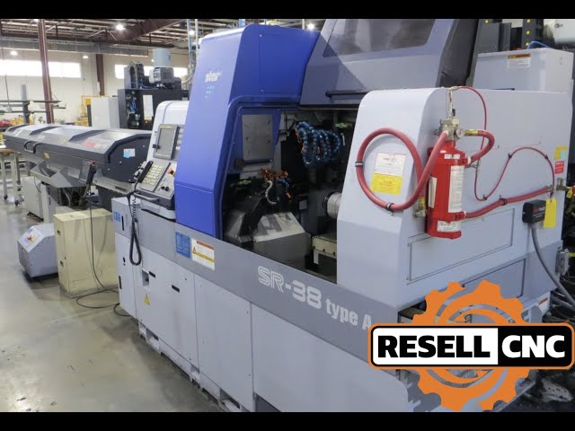 2020 Star SR-38 Type A CNC Lathe - YouTube