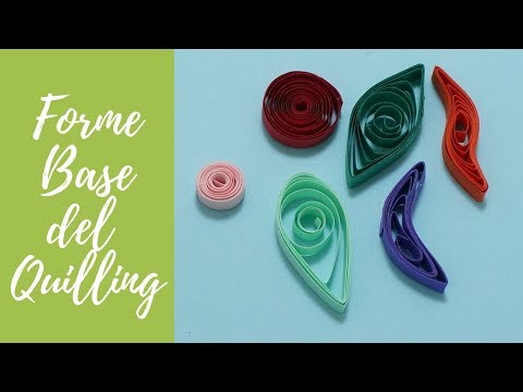 Video: Forme De Bază Ale Semifabricatelor Pentru Quilling