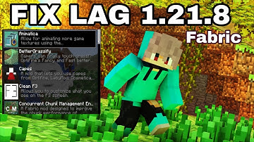 FIX LAG 1.21.8 Minecraft java pojavlaucher ||tổng hợp mod boost FPS cho Fabric!