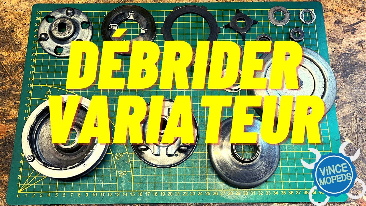 Débrider variateur Peugeot 103