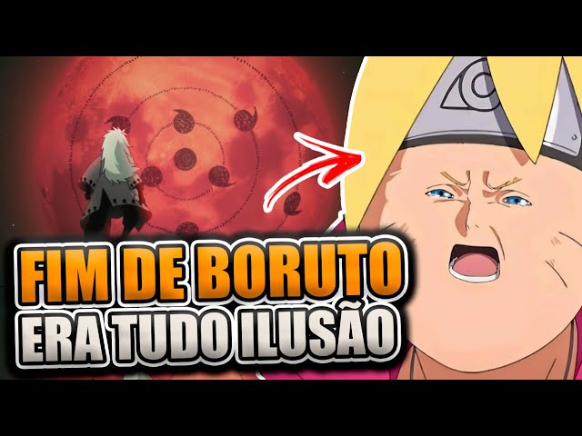 BORUTO VAI ACABAR! NARUTO ESTA NO TSUKUYOMI INFINITO DO MADARA? 