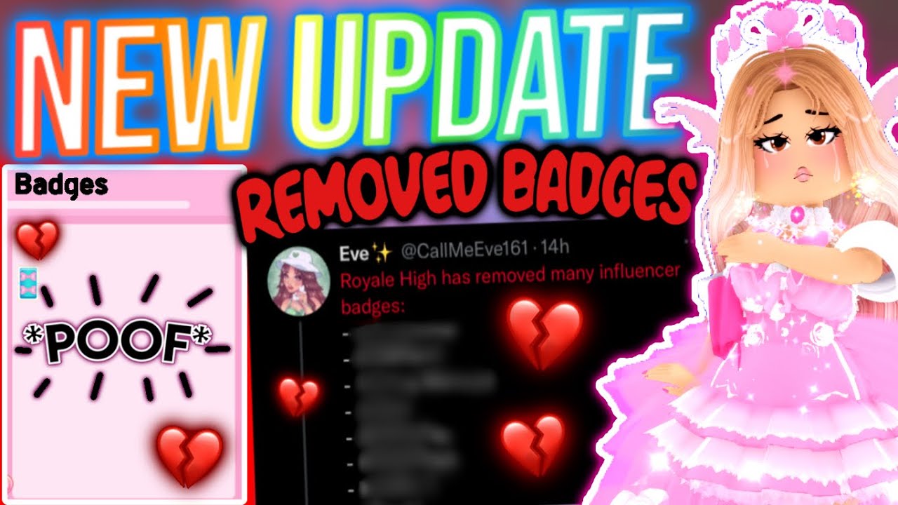 НОВОЕ ОБНОВЛЕНИЕ УЖЕ ВЫШЛО! ⚠️ ЗНАЧКИ УДАЛЕНЫ ИЗ ROYALE HIGH… ROBLOX Royale High Tea