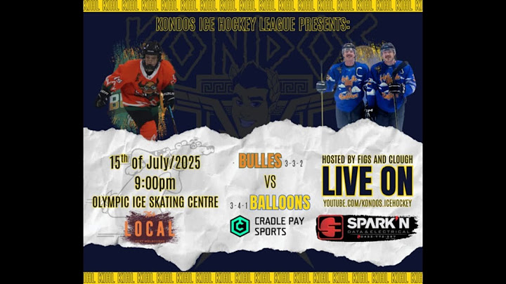 Bulles vs Balloons- #icehockey  #livestream  #blackmagicdesign #livesports