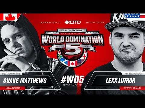 Quake Matthews vs Lexx Luthor