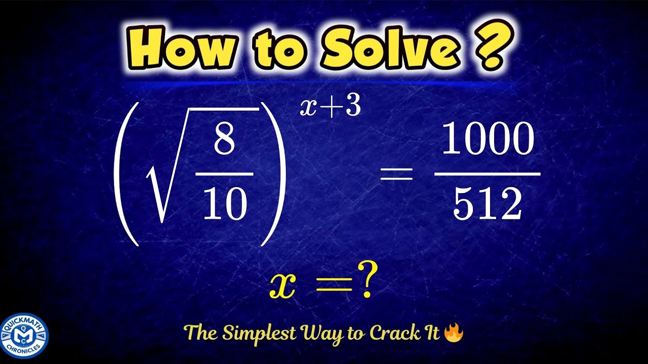 Germany | Can you solve this ? | Square Root Algebra Problem | Math ...