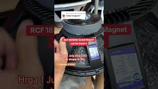 Speaker 18in RCF 18X400D Voice coil 4in doubel magnet cocok buat subwoofer lapangan sound hajatan