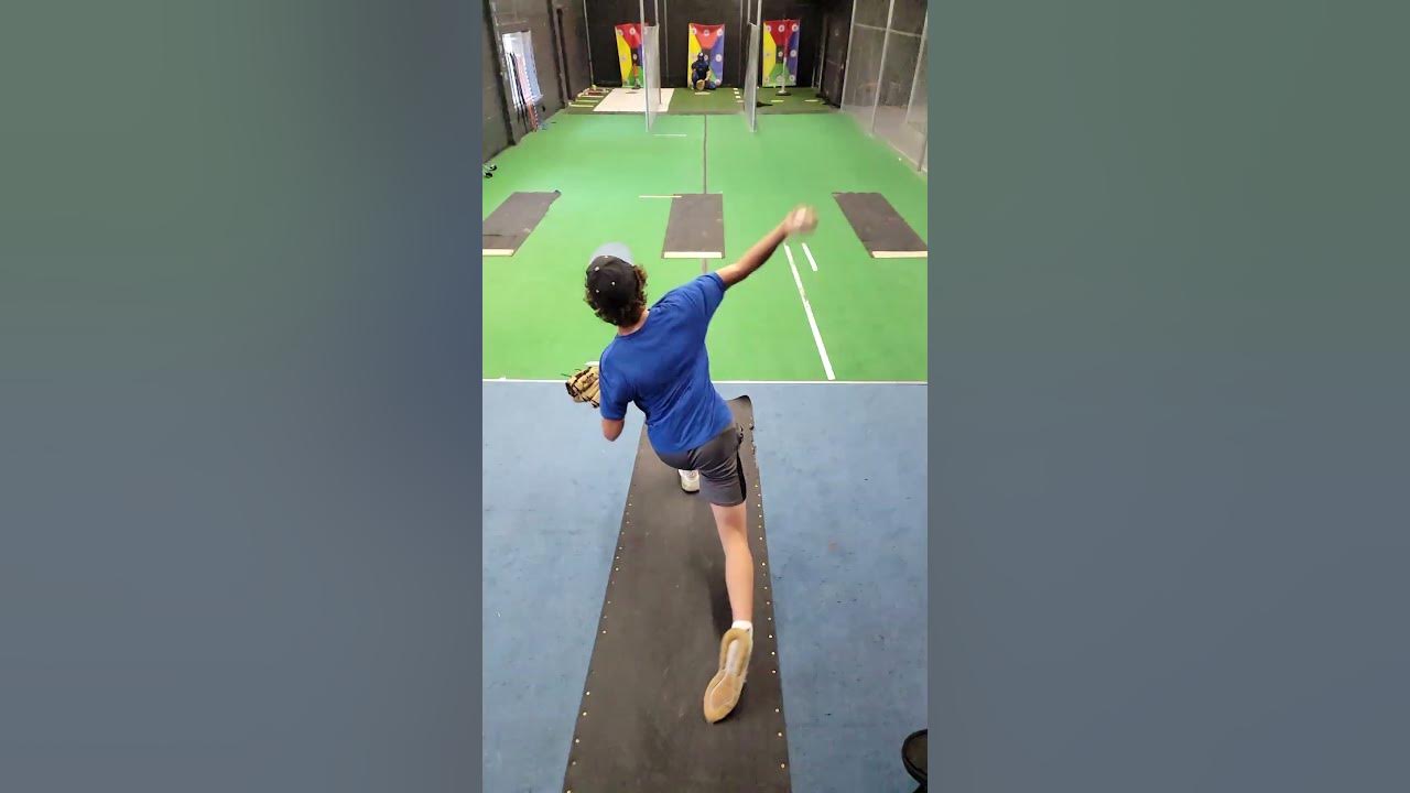 What Do You See?? 16u Pitcher 12/6 Curveball Slow Motion
