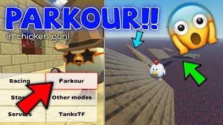 😄 PARKOUR IN CHICKEN GUN || ПАРКУР В ЧИКЕН ГАН || AD TECH BROS ||