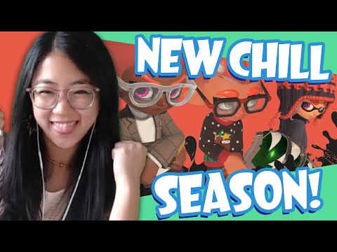 SPLATOON 3 CHILL SEASON 2023 REACTION (MELLANA REACTS)