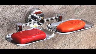 Craftbin Bath Accessories, Soap Dish, Soap Holder, Soap Stand, Stainless Steel Soap Dish