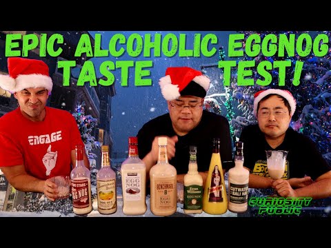 Which Type Of Alcohol Goes Best With Eggnog? We Did A Taste Test