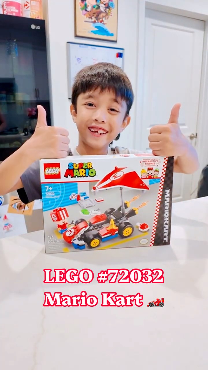 LEGO #72032 ~ “Mario Kart” Build & Review with Kai! 🏎️ - YouTube