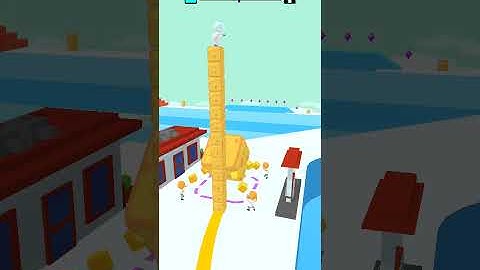 Cube surfer - Gameplay - level 107 (Android, ios)#shorts
