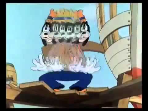 Walt Disney Cartoons Mickey Mouse Donald Duck &amp; Goofy Boat 
