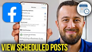 How To View Your Scheduled Posts on Facebook App