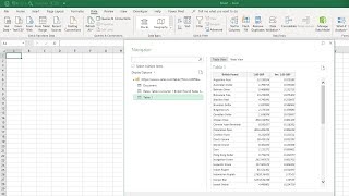 Import from Web in Excel with Power Query
