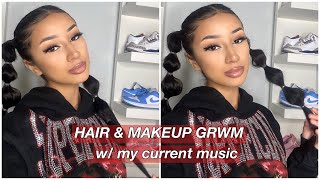 MY MUSIC FAVS GRWM FT BUBBLE BRAIDS