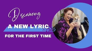 Discovering a new lyric for the first time - Singer Savvy Academy